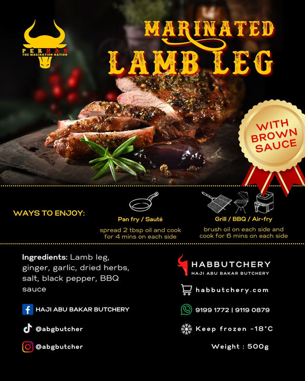 PerHAB - Marinated Lamb Leg