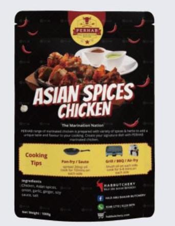 PerHAB Marinated Chicken - Asian Spices Chicken