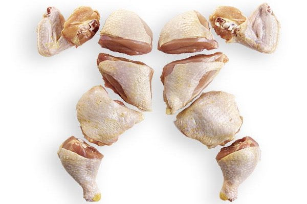 Whole Chicken 3 For $21  (cut 8)