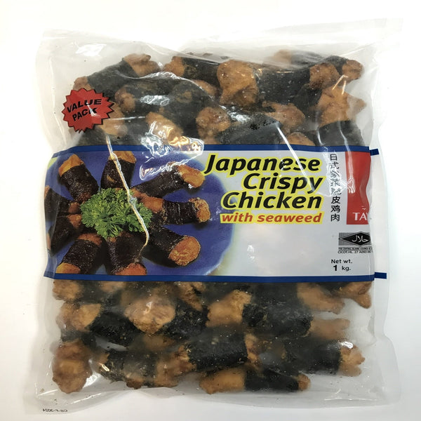 Japanese Crispy Chicken With Seaweed